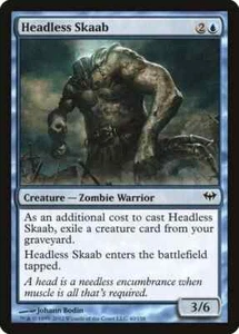 HEADLESS SKAAB X 4 E/X+ DARK ASCENSION MAGIC THE GATHERING - Picture 1 of 1