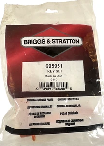 Juego de llaves Briggs & Stratton 695951, OEM, naranja, nuevas (O) - Imagen 1 de 6