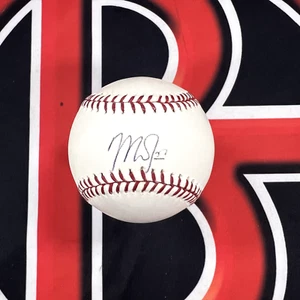 Mike Trout Autographed Los Angeles Angels OMLB Baseball Signed PSA DNA COA - Picture 1 of 3