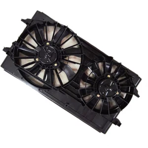 For Pontiac G6 05-10 For Chevrolet Malibu 04-12 New Dual Radiator Cooling Fan - Picture 1 of 8