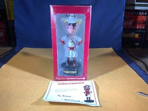 M8-89 WASHINGTON REDSKINS HOGETTES BOBBLE HEAD - MICKEY T - AUTOGRAPHED - COA - Picture 1 of 12