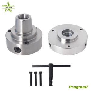 5" 5C Collet Lathe Chuck Closer With Semi-finished Adp.1-1/2" × 8 Thread New - Picture 1 of 10