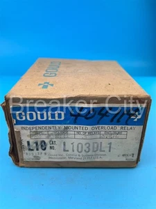 Gould L103DL1 Overload Relay 50A 600V Max Class L10 — NEW SEALED - Picture 1 of 5