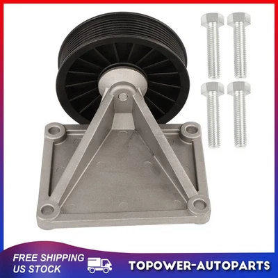 Fits GMC Safari Chevrolet Astro 4.3L 1990-1995 A/C Compressor Bypass Pulley - Image 1 of 4