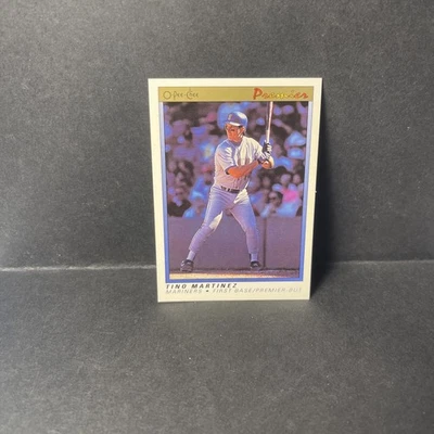 1991 O-Pee-Chee Premier #76 Tino Martinez RC - Image 1 of 2