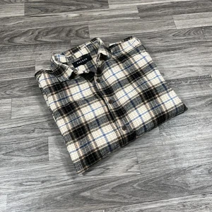 PACSUN Button Down Collared Black / White Plaid Casual Shirt Men’s Size Small - Picture 1 of 9