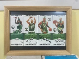 Must Have! Neu & gerahmt Boston Celtics 2008 NBA Finale individuelles Gedenkticket - Bild 1 von 3