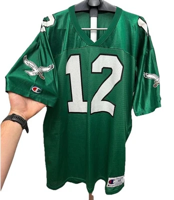 Camiseta vintage de los 90 campeón NFL Philadelphia Eagles Randall Cunningham talla 48 Foto 1 de 4