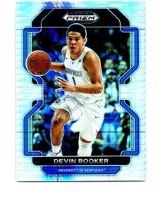 Devin Booker #13 Kentucky Wildcats 2022 Panini Prizm Draft Picks Hyper Excellent - Bild 1 von 2
