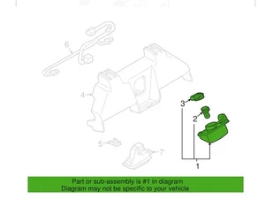 2003-2020 Nissan 370Z License Lamp - Picture 1 of 1