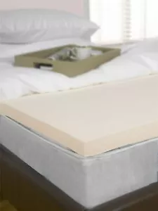 Europäische Einheitsgröße Memory Foam Matratzenauflage, Visco, Orthopädisch (90x200cm) - Bild 1 von 5