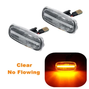 ABS 2Pcs Dynamic LED Trun Signal Side Marker Light For Audi 2001-2005 A2 AD1 - Bild 1 von 7