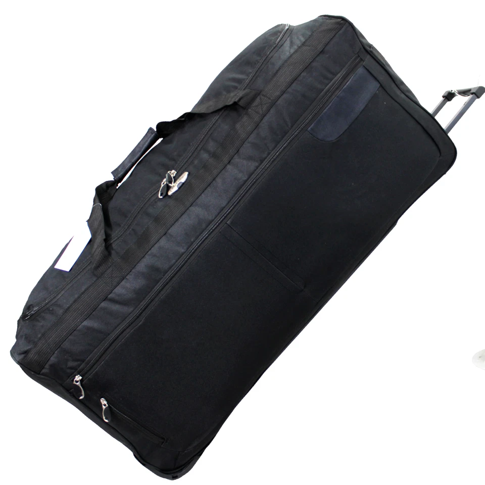 27" 30" 32" 34" Large Duffle Wheeled Holdall Luggage Trolley Suitcase Travel Bag - Image 1 of 4