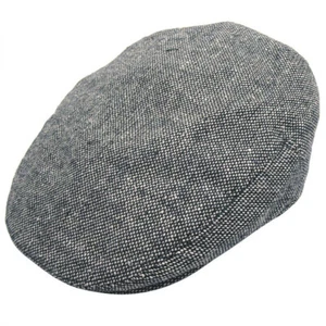 Jaxon Hats Marl Tweed Wool Blend Ivy Cap - Picture 1 of 5