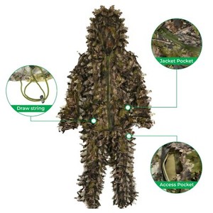 leafy hunting jacket