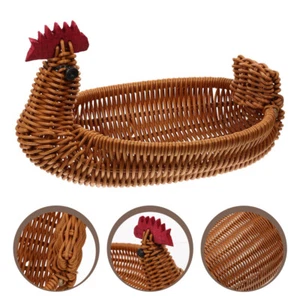 Weaving Egg Basket Seagrass Rattan Storage Wicker Kitchen Baskets - Picture 1 of 12