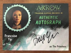 2017 Francoise Yip Arrow Season 3 Trading Cards Autographed The Priestess Auto - Picture 1 of 1
