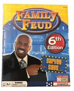 Family Feud 6ta Edición Juegos Interminables Juego de Mesa Encuesta Dice Nuevo Precintado EE. UU. - Imagen 1 de 6