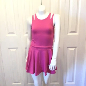 Yogalicious Girls 2Pc Sunrise Cut-Out Tank + Tulip Hem Skort Activewear Set - Picture 1 of 21