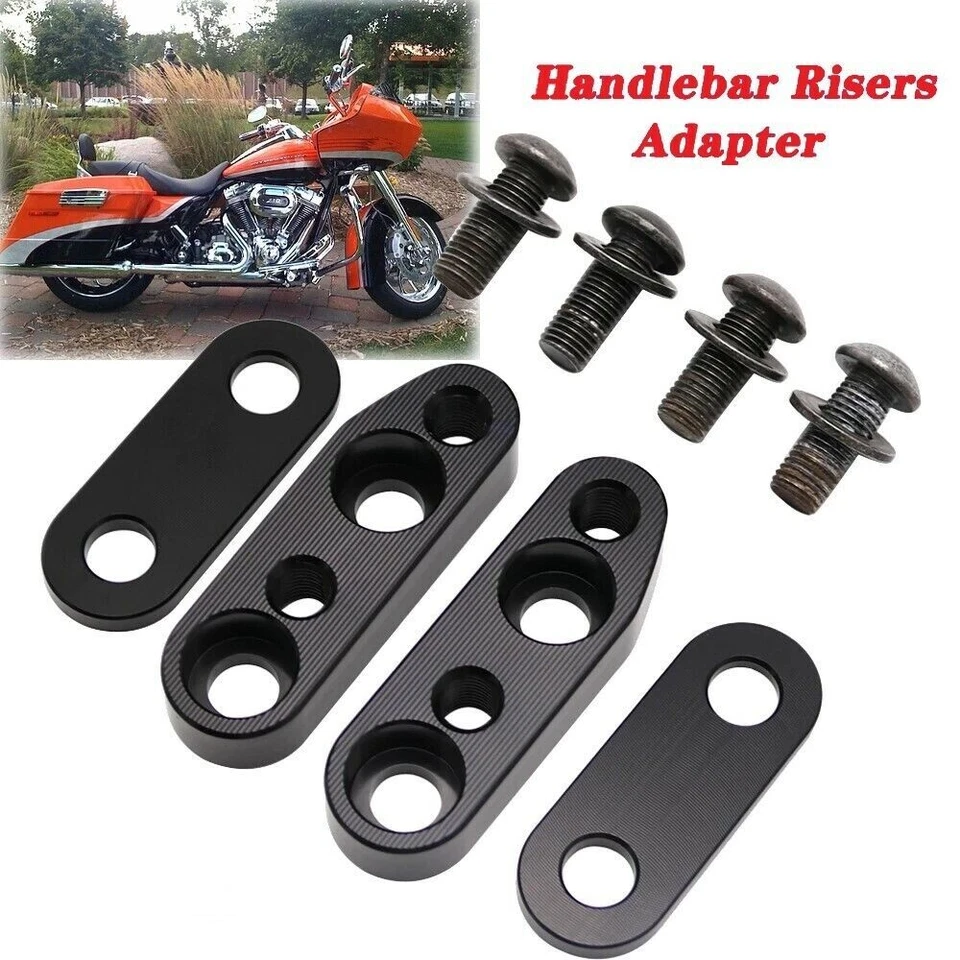 Adaptador de braçadeira de guidão para Honda Goldwing 1800 montagem GL 1800 riser de guidão - Imagem 1 de 4