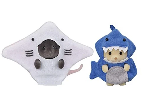 Sylvanian Family Doll Baby Pair Set (Friends on the Seabed) C-71 Cover