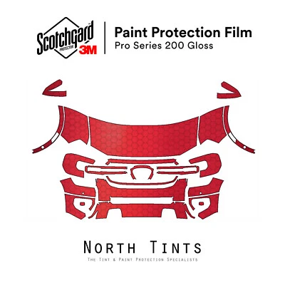 Ford Ranger 2024-2025 3M PRO Series PreCut Paint Protection Film Clear Bra PPF - Image 1 of 4