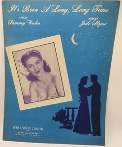 Vintage-Sally Stuart-1945 It’s Been A Long Time spartiti musicali Julie Styne - Foto 1 di 10