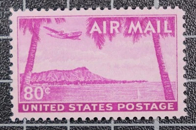 Scott C46 - 80 Cents Hawaii - MNH - PSE CERT 95 - SCV - $60.00 - Image 1 of 3