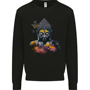 Buddha Watercolour Mens Sweatshirt Jumper