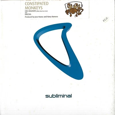 CONSTIPATED MONKEYS cro-magnon / erectus SUBLIMINAL 12"_orig 1997 - Image 1 of 2