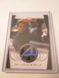 UD MARVEL MASTERPIECES JESSICA ALBA MOVIE MEMORABILIA COSTUME CARD RELIC 2008 - Picture 1 of 3