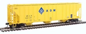 WalthersProto # 106124 55' Evans 4780 CF 3-Bay Cov Hopper ADM UELX 30223 HO MIB - Picture 1 of 1