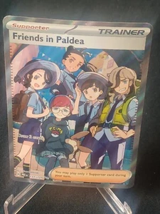 Pokemon Cards Prismatic Evolutions S&V Friends In Paldea 137/131 Full ArtTrainer - Bild 1 von 2