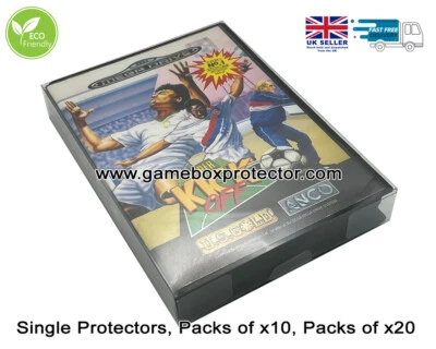 Sega Mega Drive (without tab) (PAL) Game Box Protector Display Cases