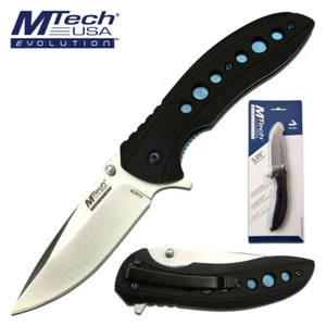 MTech Evolution Drop Point Folding Knife - K-MTE-FDR010-BK - Picture 1 of 2