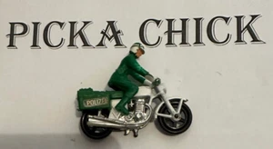Matchbox 33 Deutsche Polizei Honda 750 Motorrad Polizei Lesney Motorrad grün - Bild 1 von 7