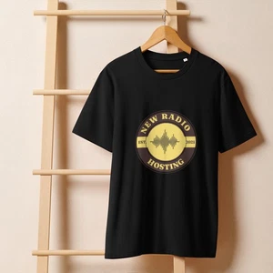 Unisex organic ribbed neck t-shirt - Picture 1 of 5