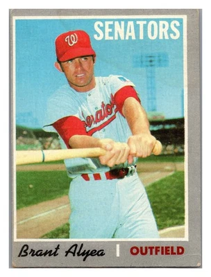 1970 Topps - Brant Alyea #303 Baseball Visible in Back Cartoon (Poor) - Image 1 of 2