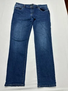 Kut From The Kloth Boyfriend Women Size 14 Denim Dark Blue Jeans - Picture 1 of 7