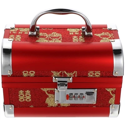  Aufbewahrungsbox Schmuck Schmuckkasten Reise Ring-Aufbewahrungsbox Schmucktruhe - Bild 1 von 4