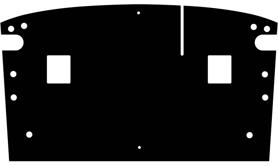 Firewall Sound Deadener Insulation Pad for 1931-33 Marmon Series 16 Engine Side - Image 1 of 4