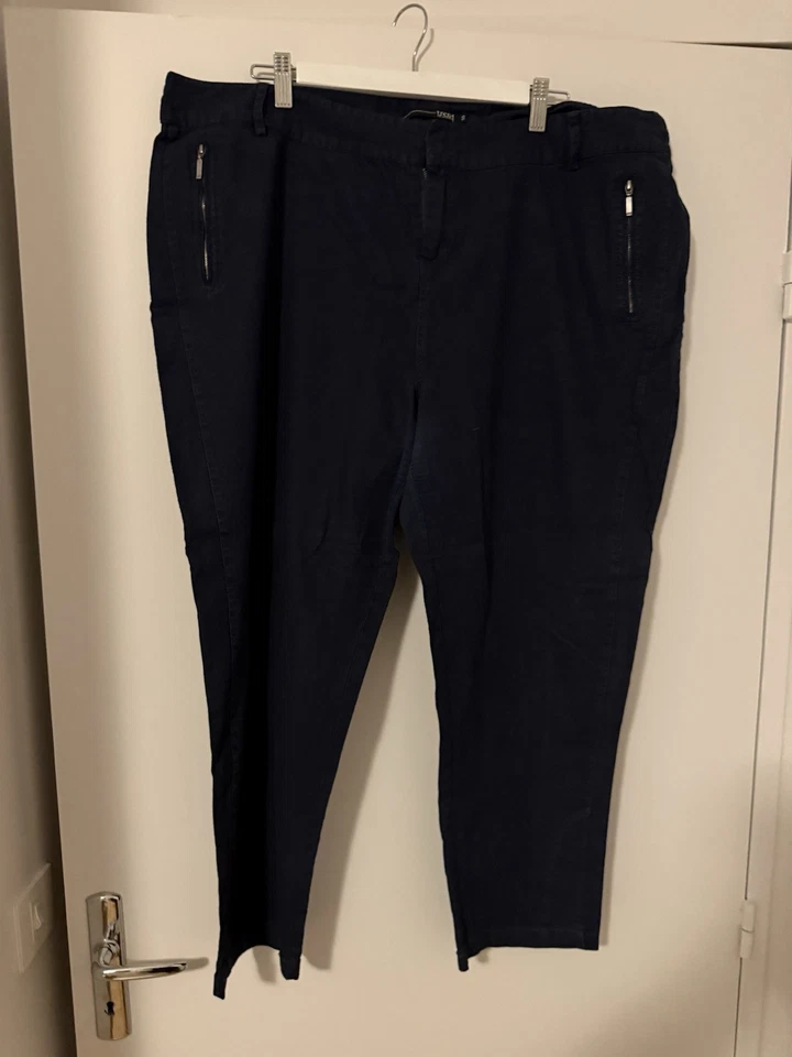 BE pantalon lin femme CAPTAIN TORTUE Trend T50 - Photo 1/4