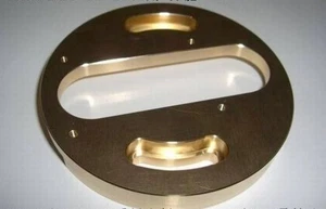 Tablero de brazo de latón macizo hecho a medida para YAMAHA GT-2000 - Se adapta a SAEC / FR-64S / SME - Imagen 1 de 3
