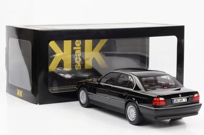 1:18 kk Scale BMW 740i E38 Serie 1 1994 schwarz metallic Moviecar Bang Boom Bang - Bild 1 von 4