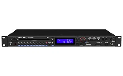 TASCAM CD-400U 1U Multi-Player with Bluetooth/AM/FM Tuner Black NEW - Image 1 of 2