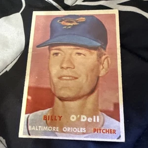 1957 Topps #316 Billy O'Dell Baltimore Orioles Pitcher 105 Wins 2xAS 21.8WAR - Picture 1 of 14