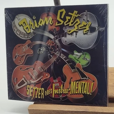 BRAND NEW SEALED BRIAN SETZER SETZER GOES INSTRU-MENTAL DIGIPAK - Image 1 of 2
