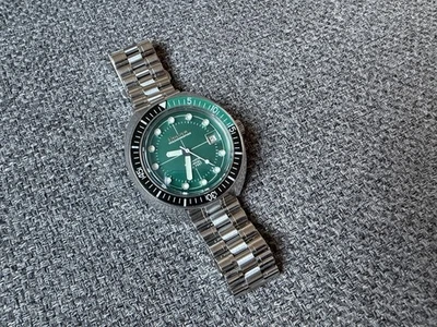 Bulova Oceanographer Devil Diver Men's Watch 96B322 Green Dial - Image 1 of 4