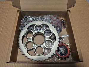 Genuine Ducati Chain And Sprockets Kit, '22-'24 Panigale V4 Inc S, 67621381A - Picture 1 of 1
