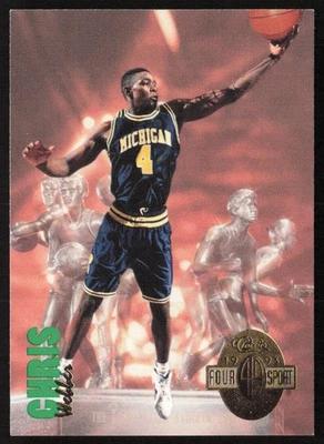 Chris Webber 1993 Classic Four Sport #311 Michigan Wolverines - Image 1 of 2